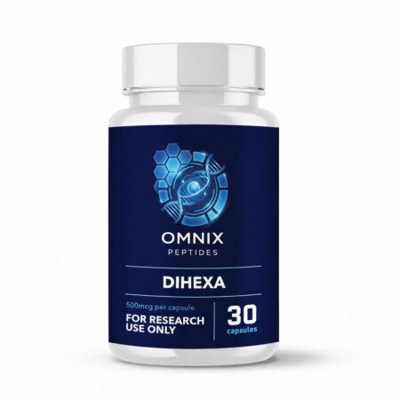 Dihexa Capsules 10mg 30ct by Omnix Peptides — research-grade capsules