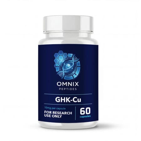 GHK-Cu Capsules 2mg 60ct by Omnix Peptides — research-grade capsules