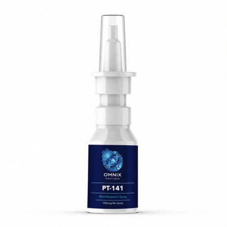 PT-141 Liquid Spray 30mg 30ml by Omnix Peptides — research-grade spray